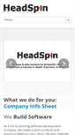 Mobile Screenshot of headspinsoftware.com